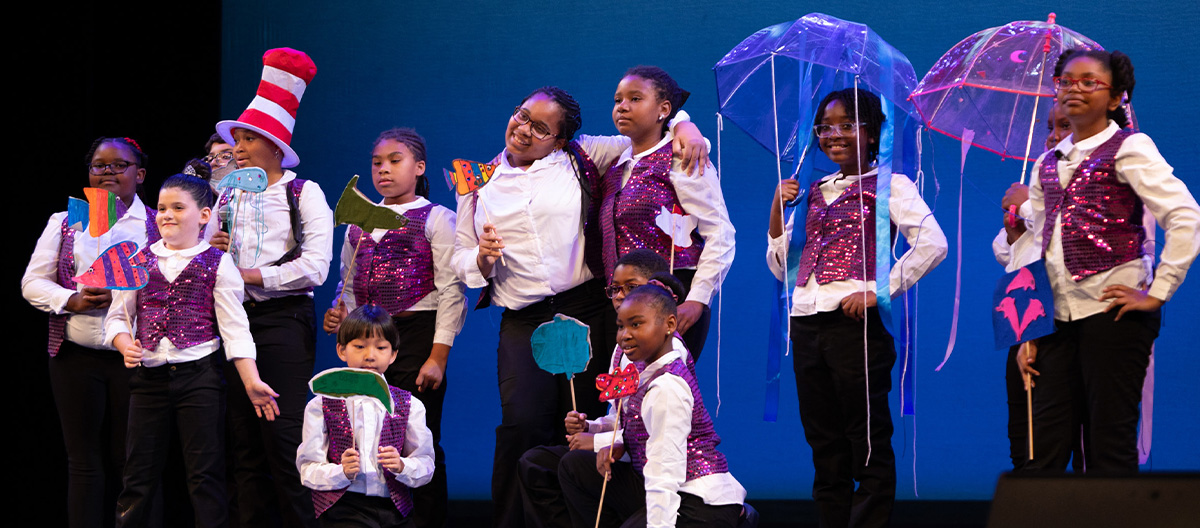 Kids Performing 