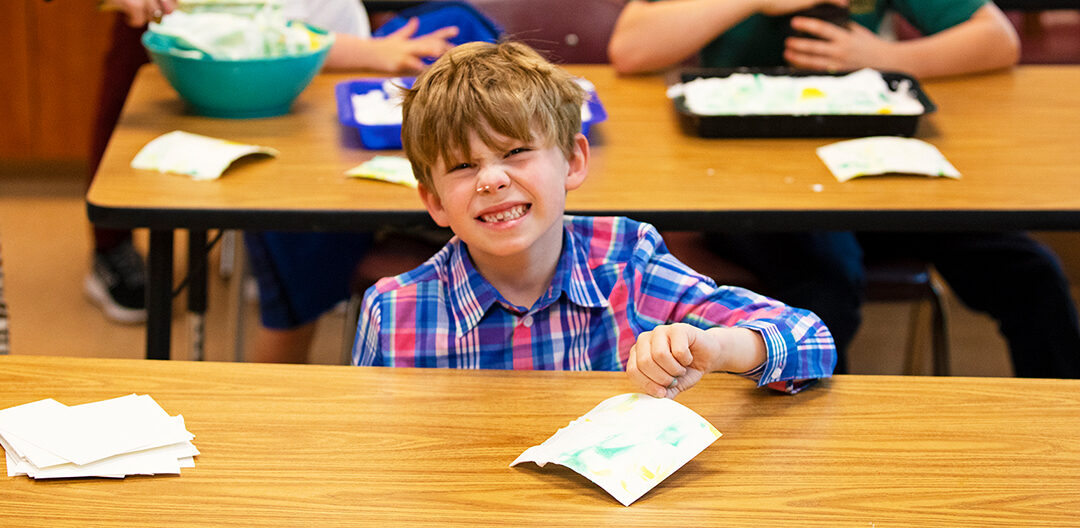 Sensory Art at Hope Haven